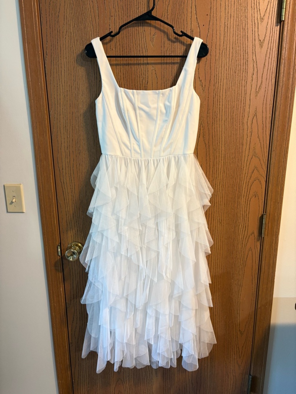 BHLDN Jada Tulle Midi Dress